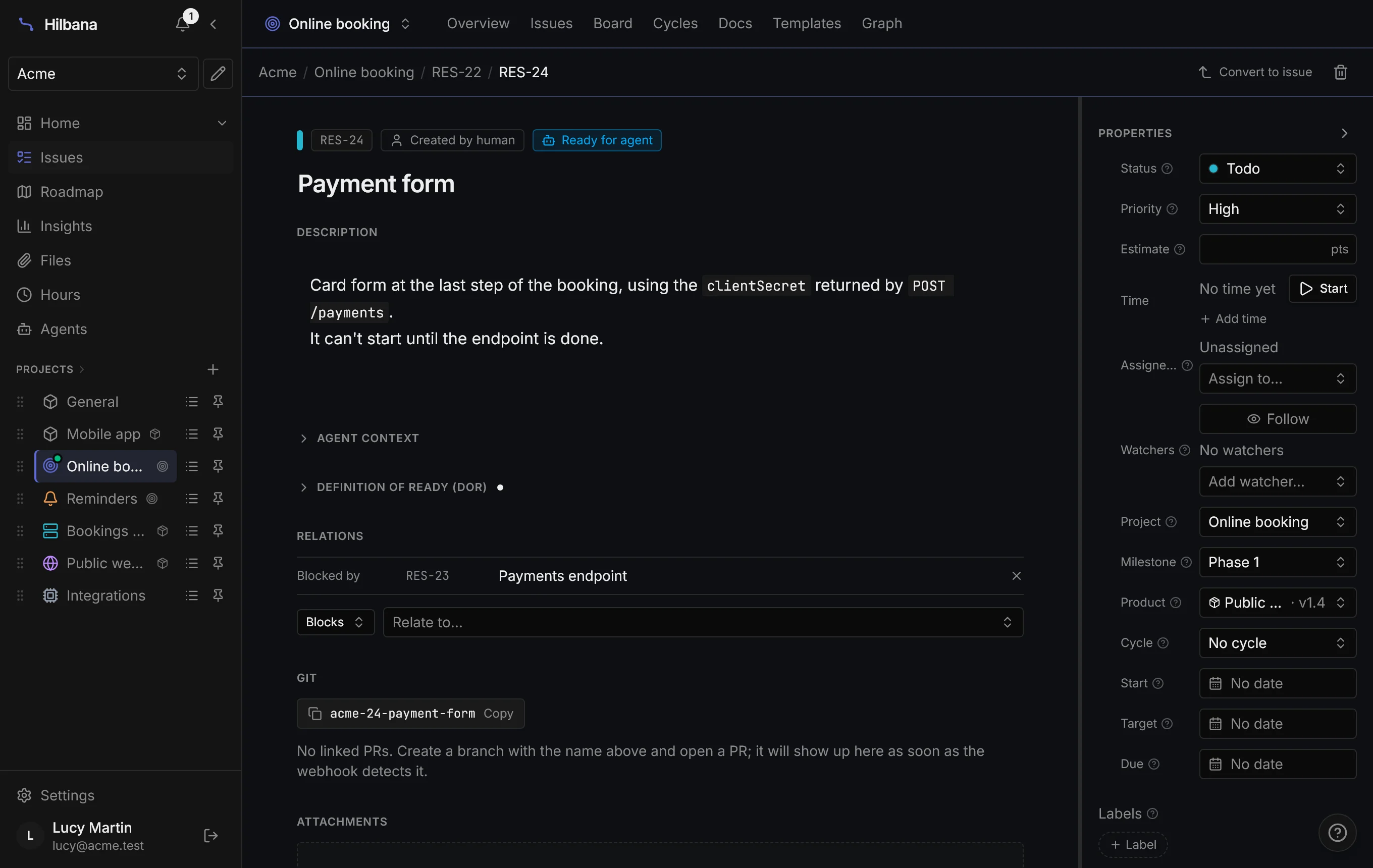 Payment form issue, delivered to the website, blocked by RES-23 Payments endpoint